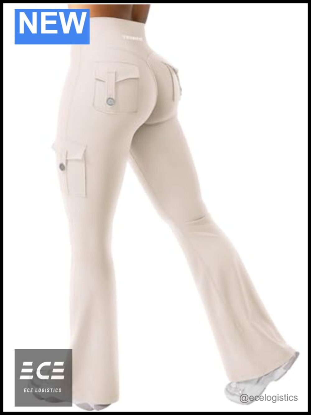 Women's Flare Leggings High Rise Compression Athletic Yoga Pants